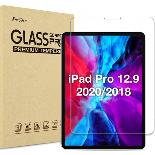 Folie Compatibila cu iPad Pro 12, 9" 2020 / 2018, Sticla Securizata 9H, Wozinsky