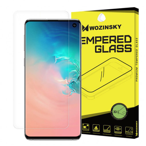 Folie Silicon Flexibil 3D, Wozinsky, Compatibila cu Samsung Galaxy S10