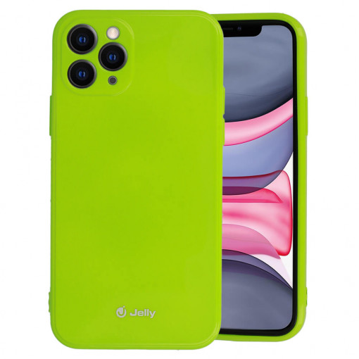 Husa Compatibila cu iPhone 11 Pro, Jelly Case, Lime