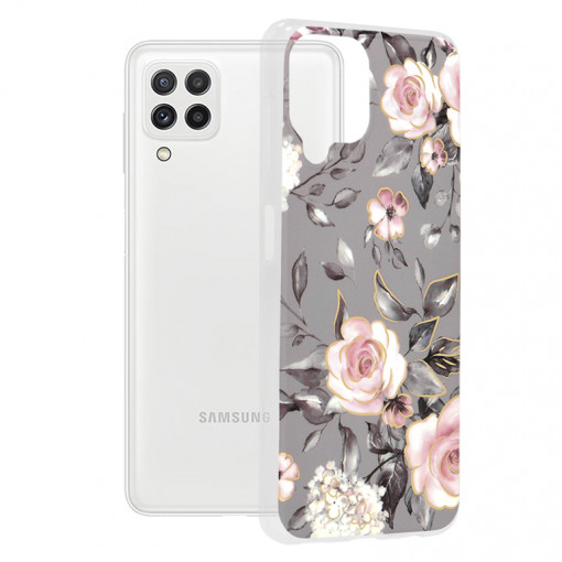 Husa Compatibila cu Samsung Galaxy A22 4G, Bloom of Ruth Gray