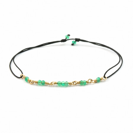 Fibonacci aventurine braclet in 14k/20 gold-filled
