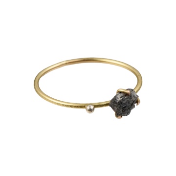 inel Essence of Diamond din aur 18k si diamant brut - Img 2