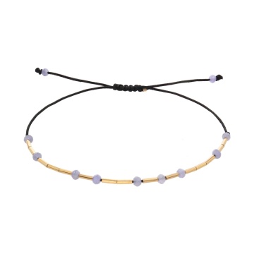 bratara ajustabila din gold filled de 14k/20 si tanzanit, Corina Mardari