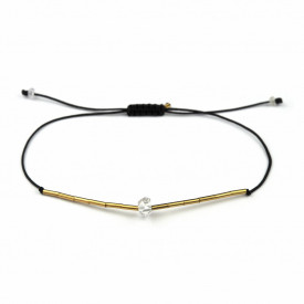 bratara Herkimer Quartz Essence  din gold filled de 14k/20