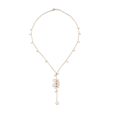 colier cu perle de cultura din gold filled de 14k/20