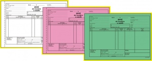 Aviz de insotire a marfii, nepersonalizat A5, 50set x 3ex, a-n - Img 3