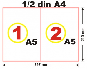 Aviz de insotire a marfii, A5, 3ex, 50 set, alb-negru, personalizat - Img 2