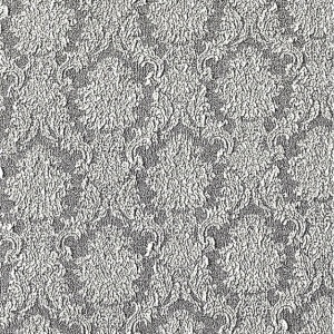 Set 6 huse elastice pentru scaune, cu volanas, model Jacquard Alb - Img 4