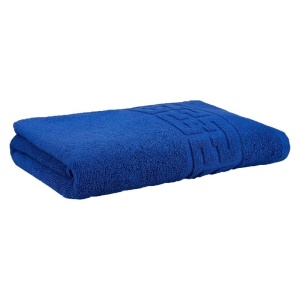 Set 5 Prosoape 70x130 cm Bumbac 500 g/mp Bordura Greceasca, Albastru - Img 2