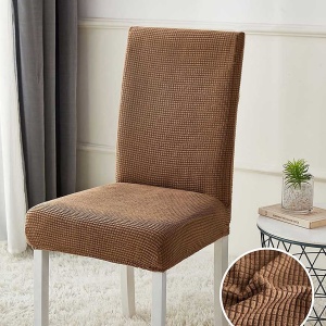 Set 6 huse elastice pentru scaune culoare Cappuccino
