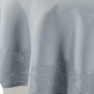Fata de masa rotunda, teflonata si impermeabila, 160 cm Crem - Img 2