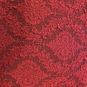 Husa elastica pentru coltar, cu volanas, model Jacquard Bordo - Img 4