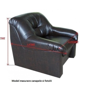 Husa elastica pentru fotoliu, cu volanas si model Jacquard Verde - Img 3