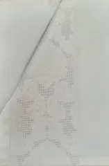 Fata de masa rotunda, teflonata si impermeabila, 160 cm Alb - Img 2