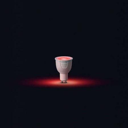 Philips - Set HUE Starter Kit RGB 6.5W alb-cald GU10 (3 becuri + 1 bridge) - Img 5