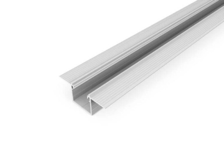 Profil LED încastrat LINEA-IN20 Trimless, aluminiu neanodizat, lungime 2m