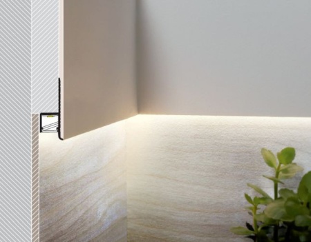 Profil LED încastrat OMNI 10, aluminiu anodizat, lungime 2m - Img 3