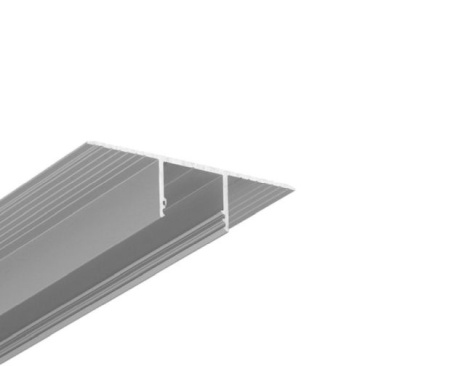 Profil LED încastrat PLANE14 IN, aluminiu anodizat, lungime 2m