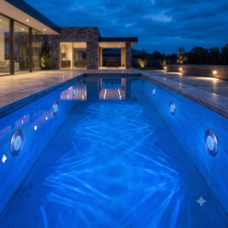 Proiector MiBoxer Piscină Smart RGB+CCT 9W IP68 - Img 4