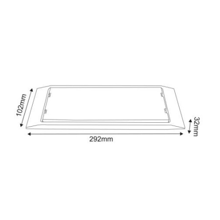 ACA -MAZOR 440-8/led - Corp slim de iluminat de urgenta cu LED, autonomie 180 min - Img 2