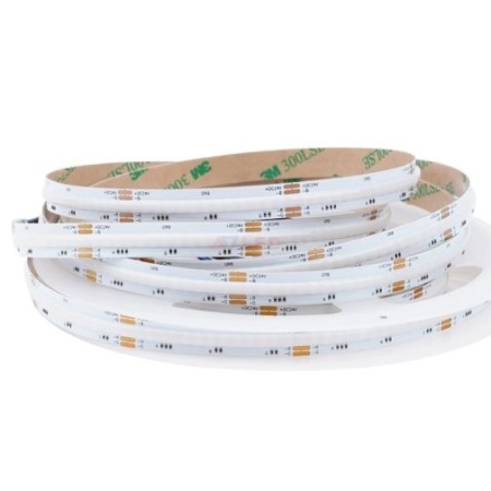 Bandă LED flexibilă COB RGB+W 16W/m 840led/m CRI90 24V IP65 - Img 4