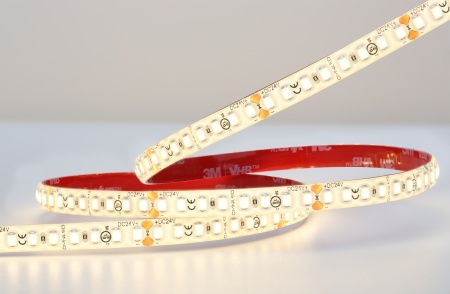 Bandă LED flexibilă Omniled - SMD2835 12W/m CRI95 24V 160led/m IP65 rolă 5m alb-cald sau neutru - Img 4