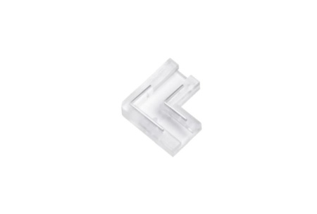 Conector colț pentru banda LED COB/SMD monocoloră 8mm 1 bucată