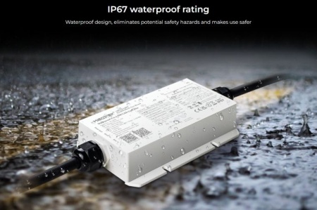 Controler LS2 MiBoxer Smart 5 în 1 IP67 RF, 20A, 12-24V - Img 3