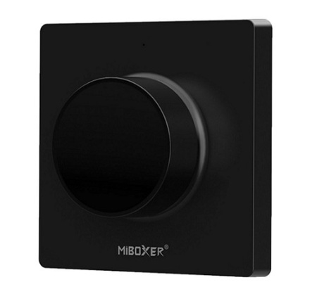 MiBoxer Dimmer Rotativ Monocolor/CCT Perete 1 zonă RF Alb sau Negru