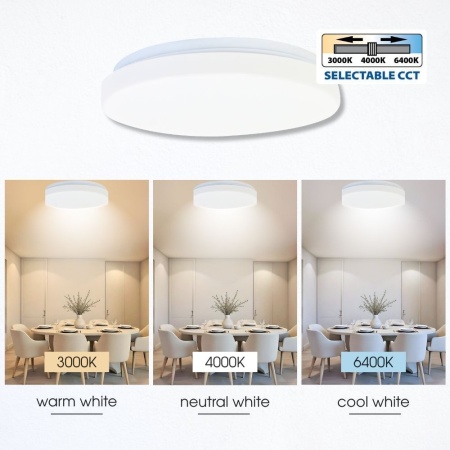 Plafonieră LED Vivalux KARINA 35W Albă CCT - Img 5