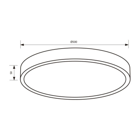 Plafonieră LED Vivalux LUKA 45W Auriu CCT - Img 5