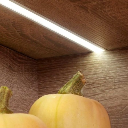 Profil LED încastrat BEGTIN 12, aluminiu neanodizat, lungime 2m - Img 5