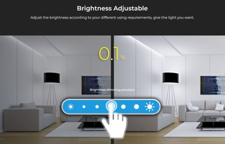 Set MiBoxer Dimmer și telecomandă RF, 12A, 12-24V, 2.4GHz - Img 3
