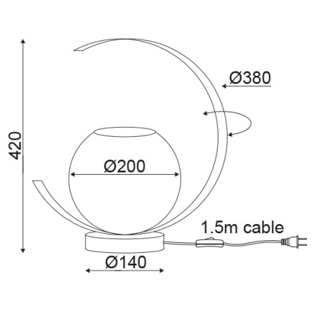 CORP ILUMINAT ACA LIGHTING DCR17501T METAL AURIU LUCIOS ALB PERLAT STICLA E27
