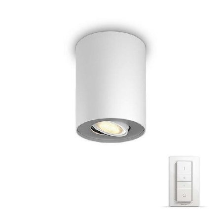 Philips - Spot aplicat HUE Pillar Alb 1x5.5W LED