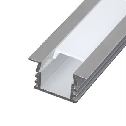 Profil LED tip A206, pentru montaj incastrat, lungime 2m