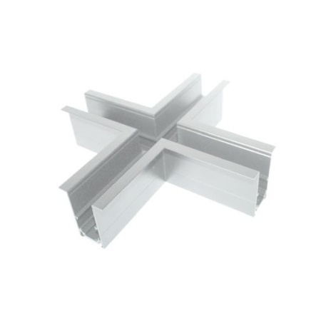Aca Lighting Element Conectare tip cruce Șină Magnetică Încastrată