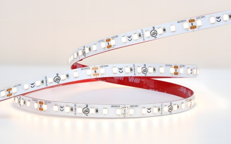 Bandă LED flexibilă Omniled - SMD2835 6.8W/m CRI90 24V 126led/m rolă 5m alb-cald sau neutru - Img 4