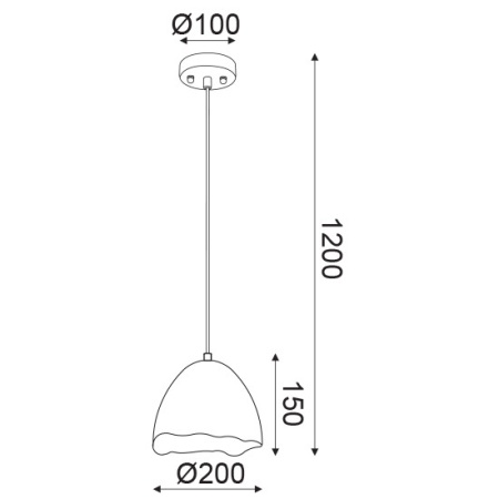 CORP SUSPENDAT ACA LIGHTING V3722201PWG LUT CREM AURIU METAL AURIU E27