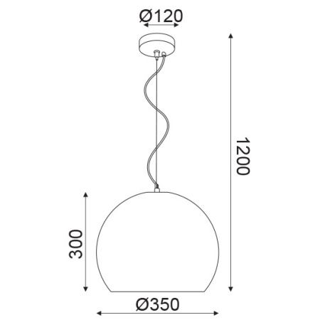 CORP SUSPENDAT ACA LIGHTING V372351PBN LUT MARO INCHIS METAL ALB E27