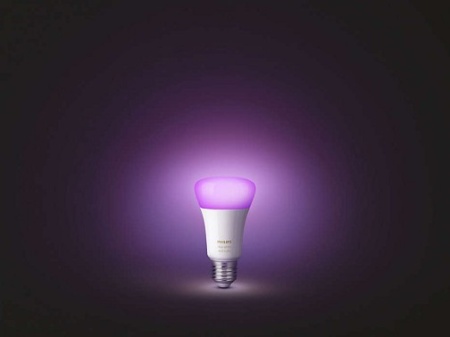 Philips - Set becuri HUE RGB 10W A60 E27 (3 becuri + 1 bridge + 1 dimmer) - Img 4