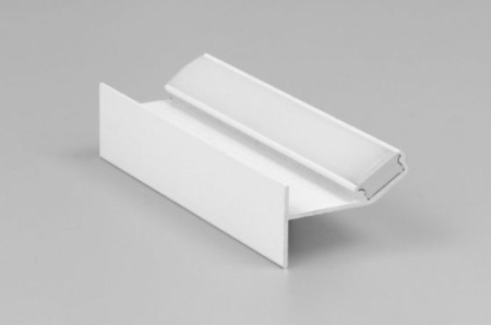 Profil LED aparent GLOW12 DOWN, alb, lungime 2m - Img 4