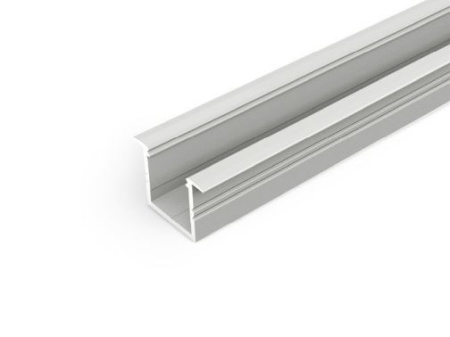 Profil LED încastrat SMART-IN16, aluminiu anodizat, lungime 2m