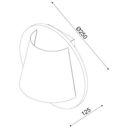 CORP ILUMINAT ACA LIGHTING ZM165LEDWDW PLASTIC ALB MDF LEMN INCHIS LED