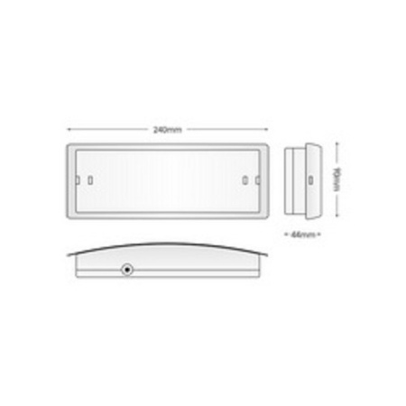 GR-8/led - Corp de iluminat de urgenta cu LED, autonomie 90 min - Img 3