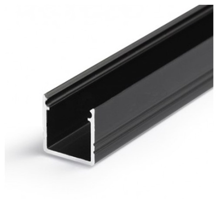 Profil LED aparent SMART 10, negru, lungime 2m