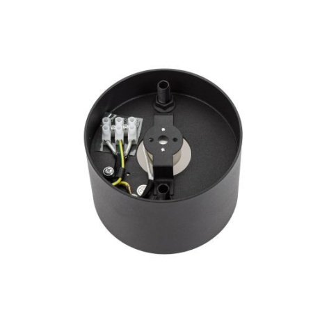SPECTRUM Spot Chloe Rotund Negru-Crom 12W 4000K 120 mm bec inclus - Img 2