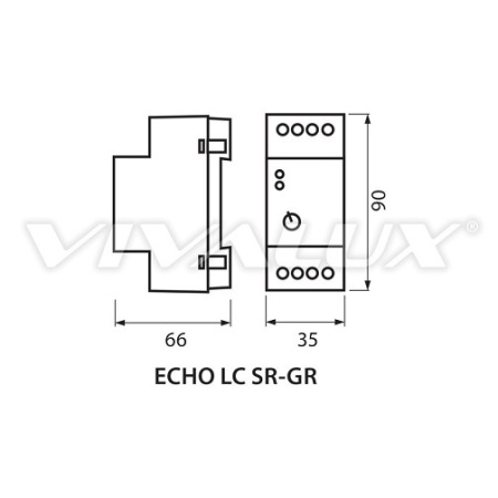 Vivalux ECHO Senzor crepuscular - Img 2
