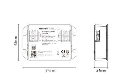 MiBoxer Controller Master PLC RF+WIFI - Img 3