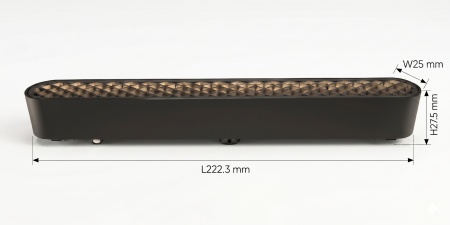 OMNILED GRID Proiector liniar șina magnetică ultra slim XT 12W 3000K Negru - Img 3